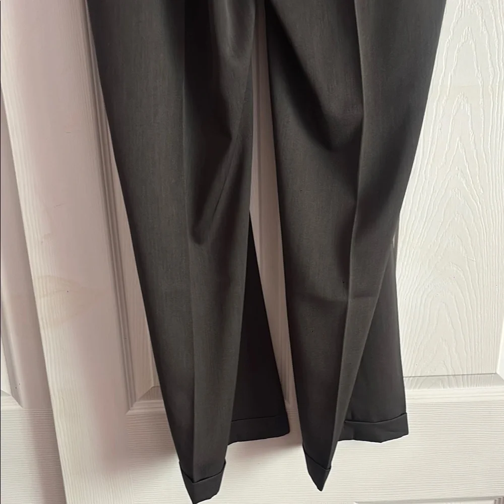 Men's Classic Fit Dark Grey Pants 40x32